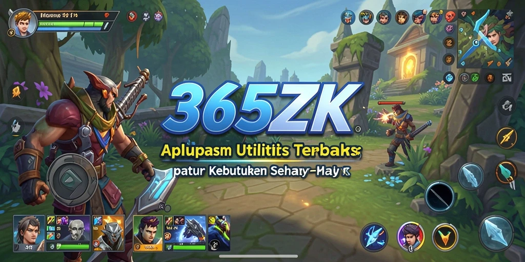 Tangkapan layar utama menunjukkan fitur-fitur praktis dalam aplikasi Utility.