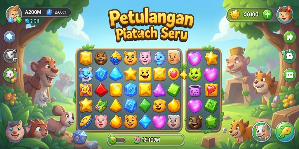 Gameplay menantang dengan grafis menarik dari A200M.
