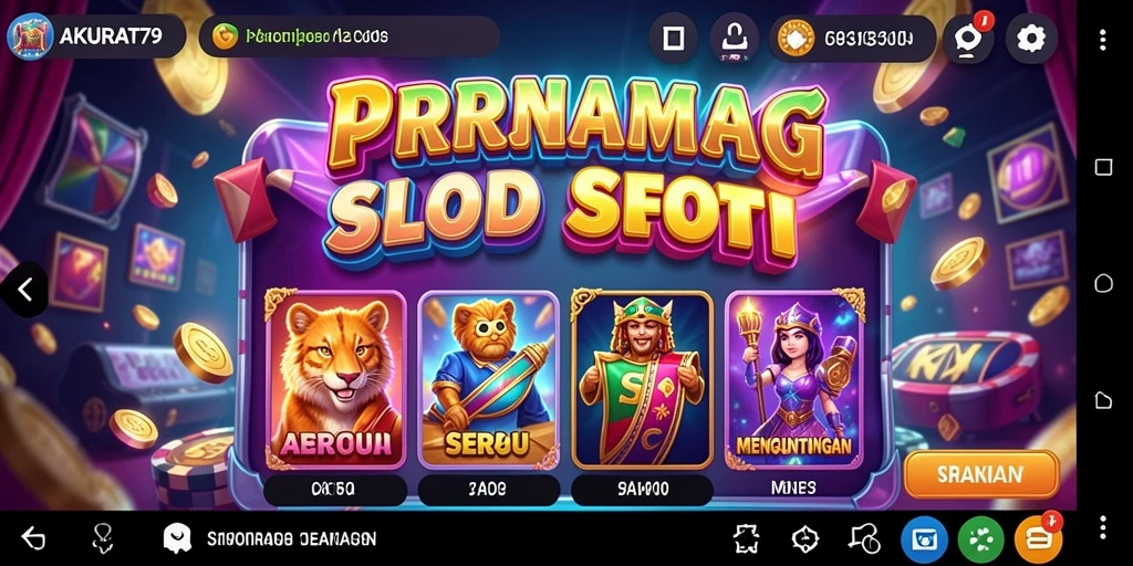 Gameplay menarik dari AKURAT79 dengan berbagai tema slot.