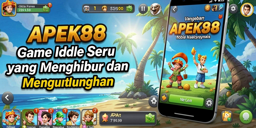 Tampilan gameplay APEK88 dengan mekanisme Idle yang menarik.