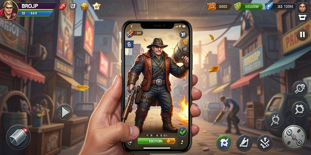 Screenshot BROJP menampilkan gameplay Tycoon yang menarik.