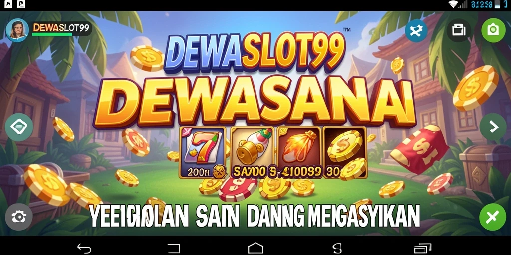 Tampilan gameplay seru DEWASLOT99 yang penuh warna.