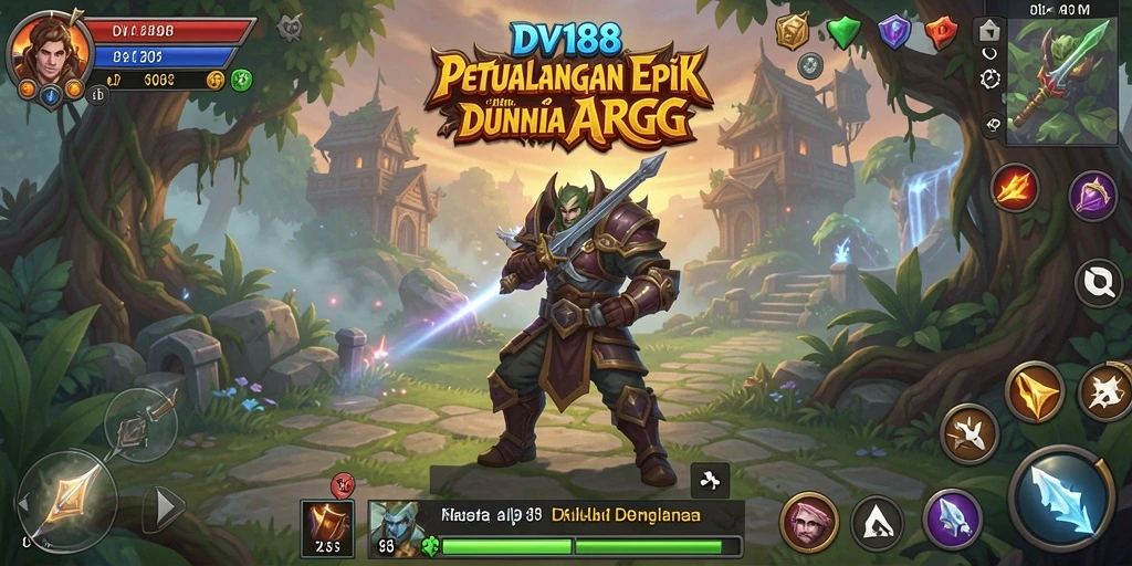 Gameplay DV188 menampilkan aksi pertarungan yang intens dan grafis menawan.