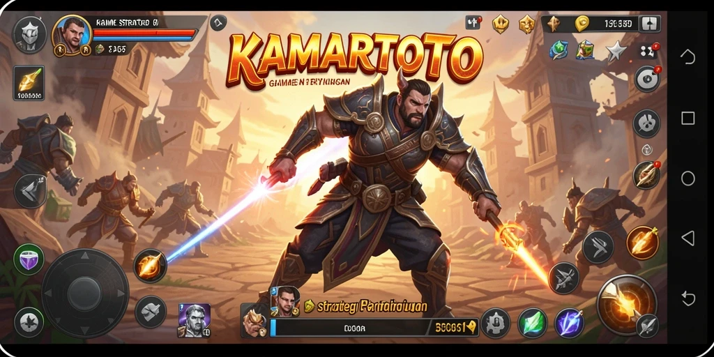 Tampilan menarik dari gameplay KAMARTOTO yang penuh strategi.