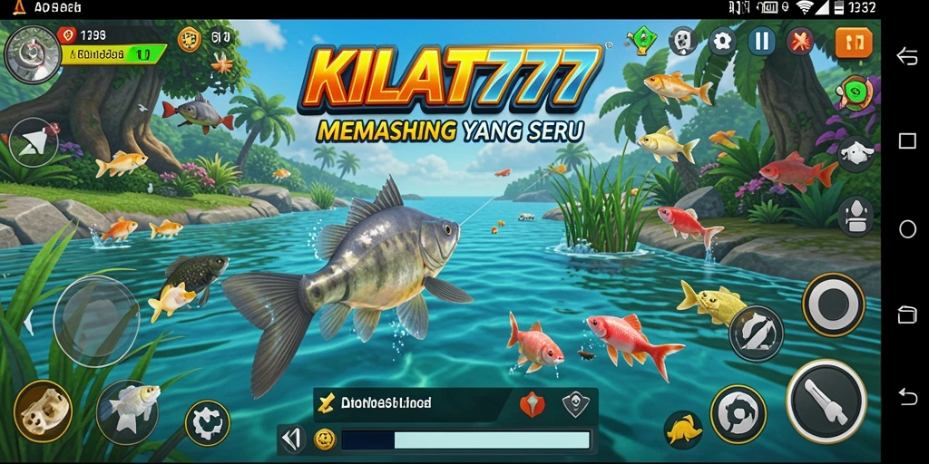 Tangkapan ikan yang besar dalam gameplay KILAT777.