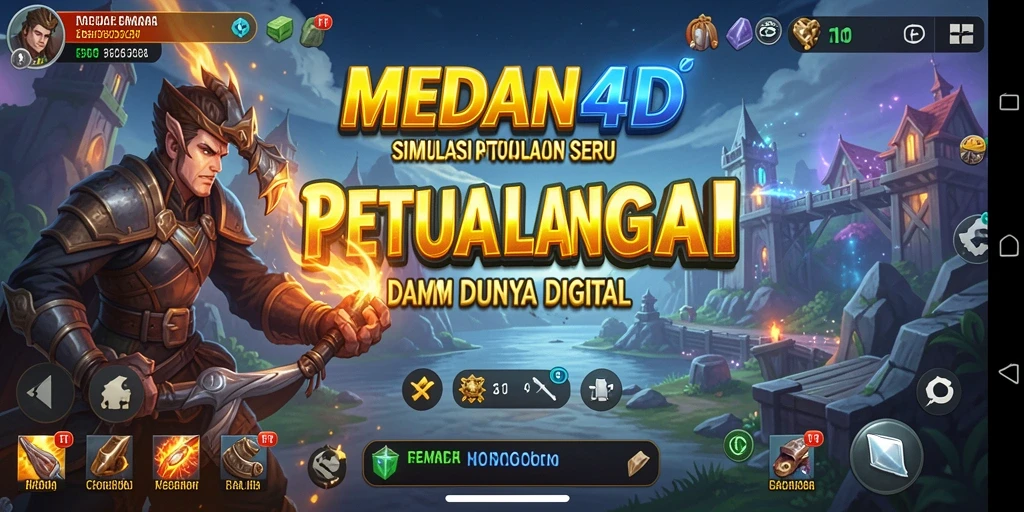 Screenshot gameplay MEDAN4D menampilkan pengalaman simulasi yang menarik.