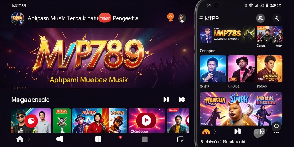 Screenshot gameplay MVP789 menampilkan pengalaman musik yang interaktif dan menyenangkan.