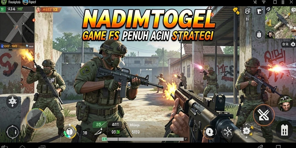 Gameplay intens dan mendebarkan di NADIMTOGEL.
