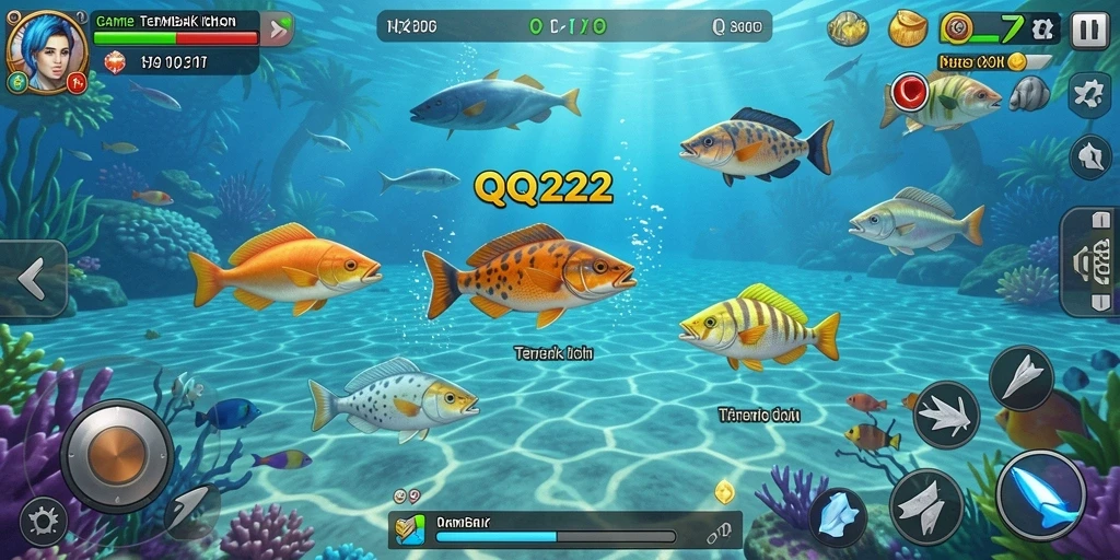 Gameplay seru Tembak Ikan di QQ222