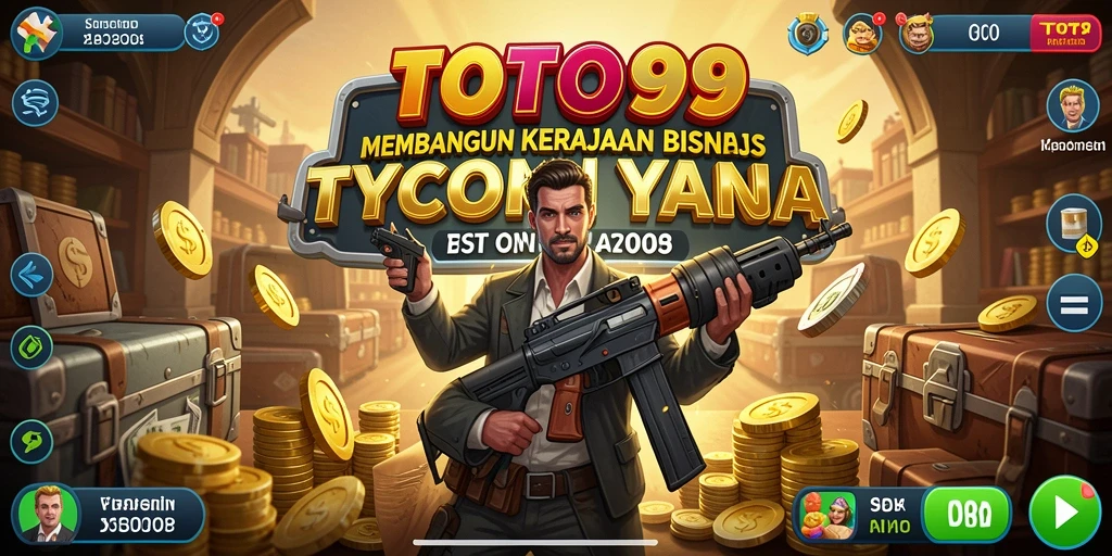 Tampilan gameplay TOTO99 yang menampilkan strategi dan bisnis.